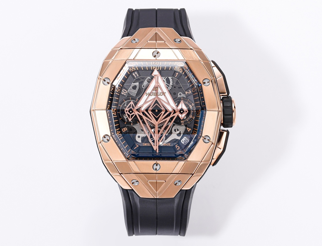 ウブロ ビッグ・バン サングブルー 刺青 三代 コレクション 42mm