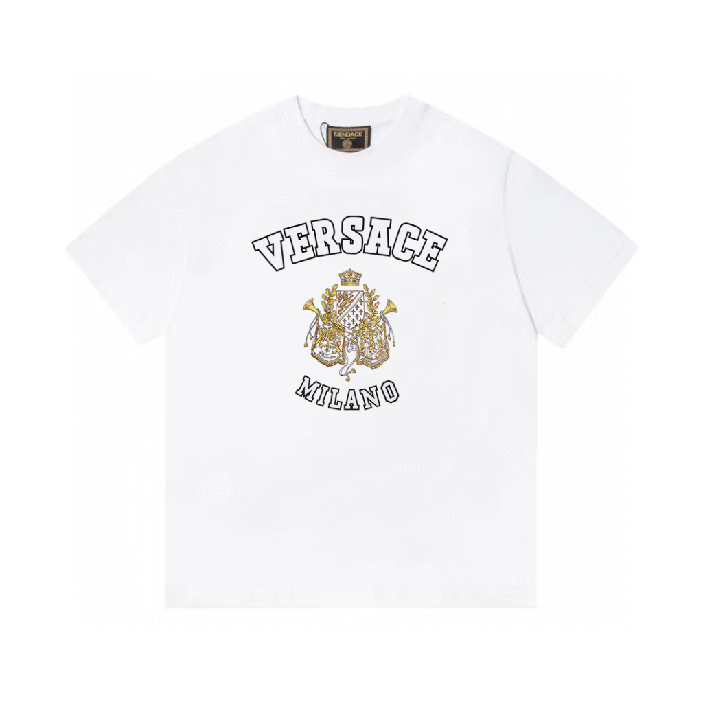 ヴェルサーチ Versace プレミアム プリントTシャツ