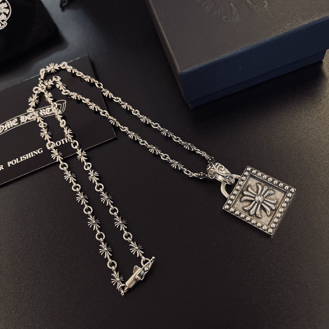 クロムハーツ「Chrome Hearts」シンプルペンダントネックレス - ユニセックス