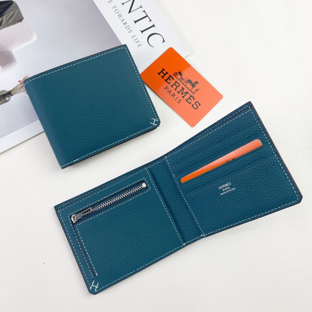【厳選新入荷】エルメス H Sellier クラシック二つ折り短財布「ラグジュアリー普段携帯ウォレット」
