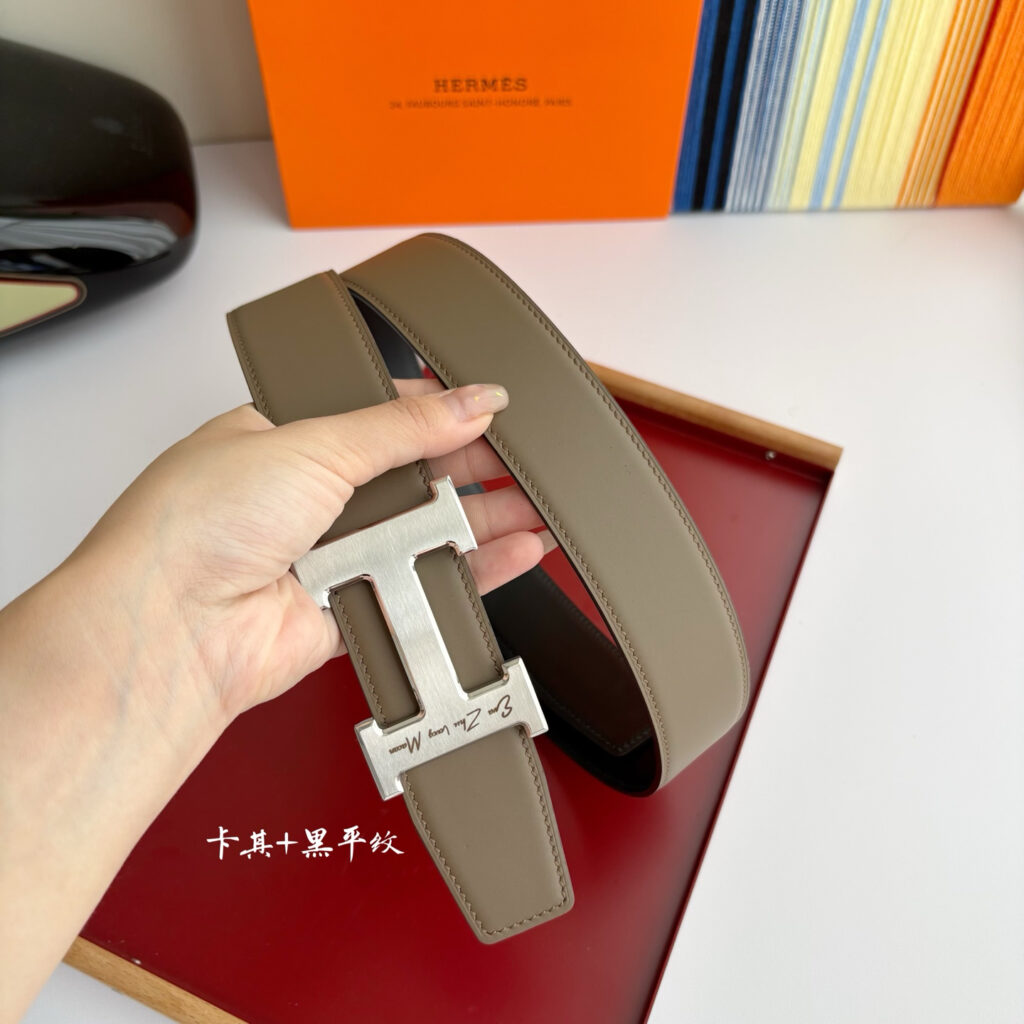 【限定入荷】Hermès フレンチ紳士ベルト「全長約 100cm」