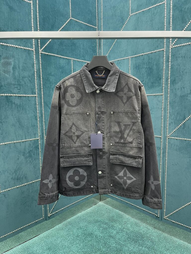 ルイ・ヴィトン「Louis Vuitton」 24SS ハリントン ベルテッド ジャケット‌