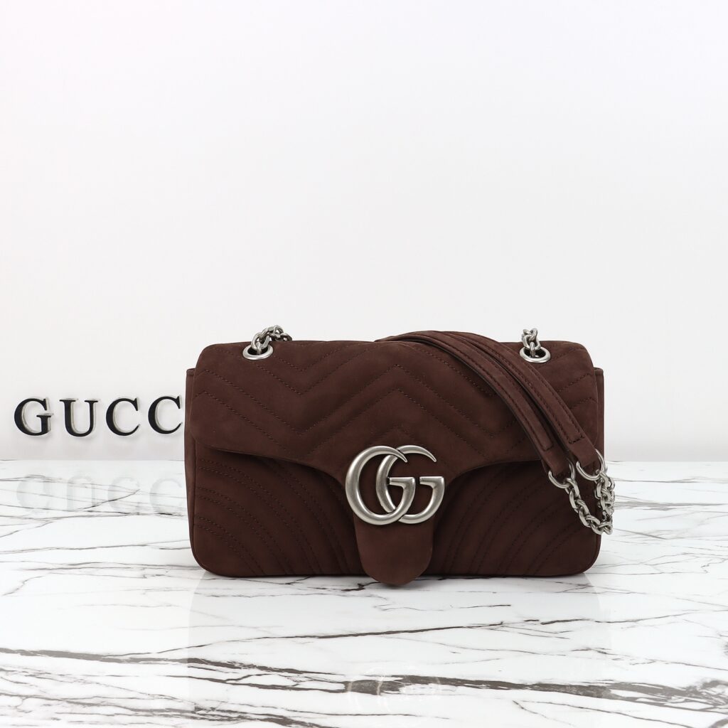 グッチ〔GGマーモント〕ミディアム ショルダーバッグ「GG Marmont Bag」