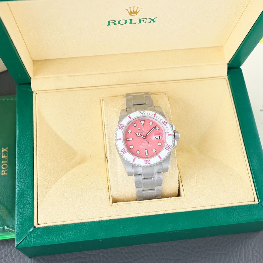 ロレックス「Rolex」DIW Submariner PARAKEET新作カスタムSUB水鬼時計40mm