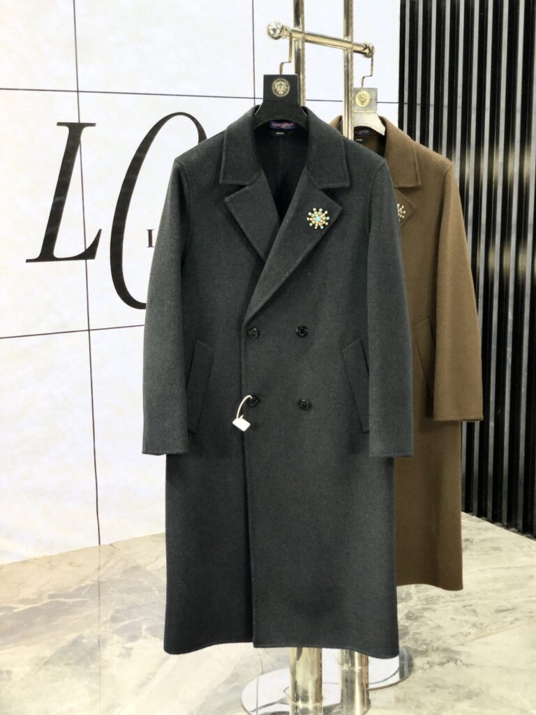 ルイ・ヴィトン「Louis Vuitton」メンズ カシミア オーバーコート