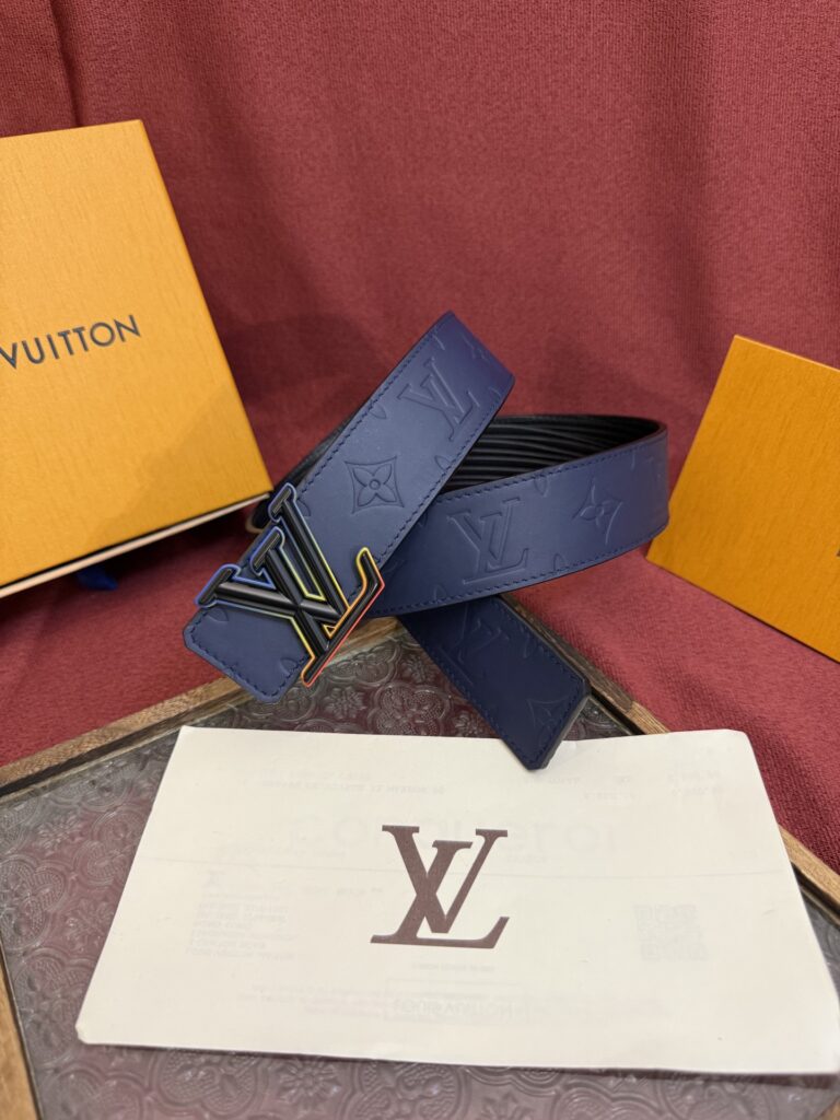 【日本未入荷】ルイヴィトン LV Dimension 両面使いベルト 40mm(全長約 100cm)