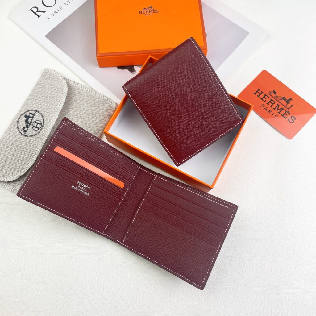 【厳選新入荷】エルメス H Sellier クラシック二つ折り短財布「ラグジュアリー普段携帯ウォレット」