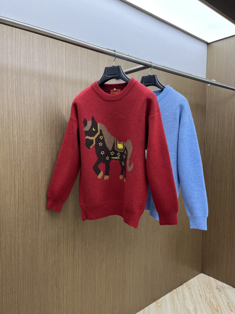エルメス「Hermès」春季新作ラウンドネックスウェット