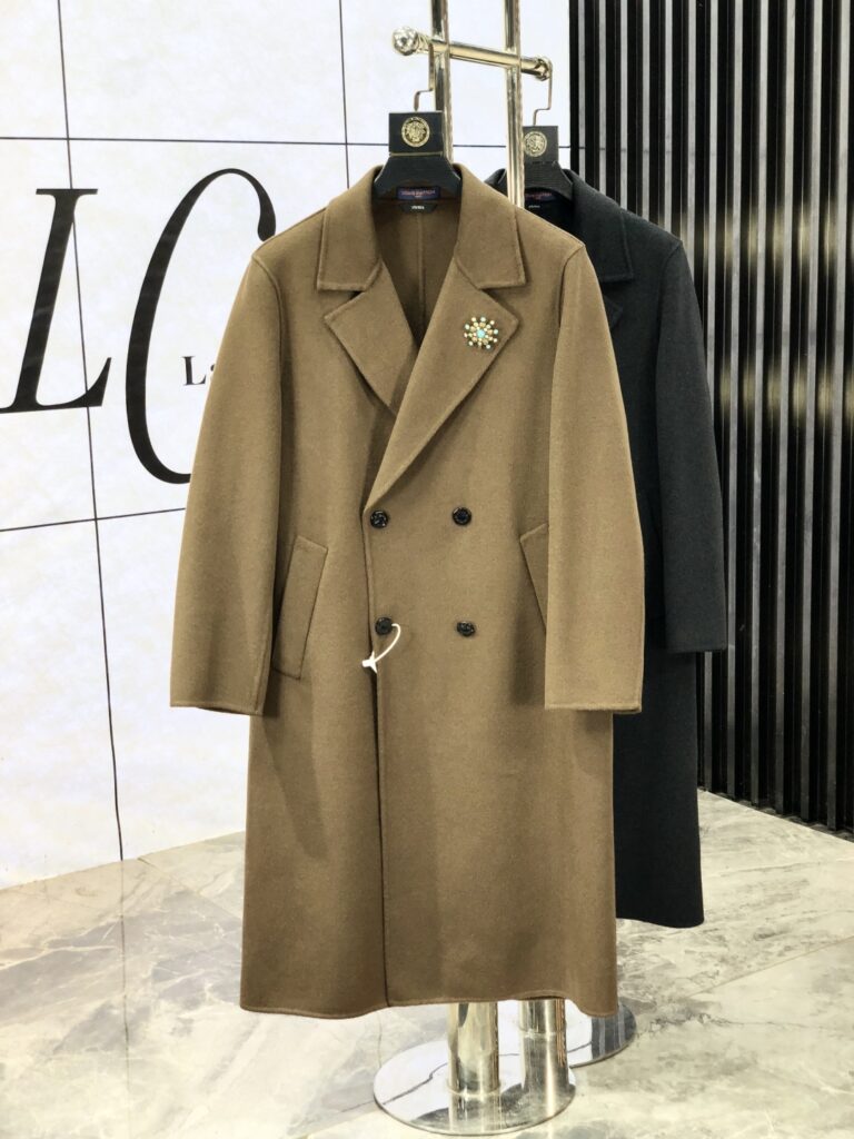 ルイ・ヴィトン「Louis Vuitton」メンズ カシミア オーバーコート