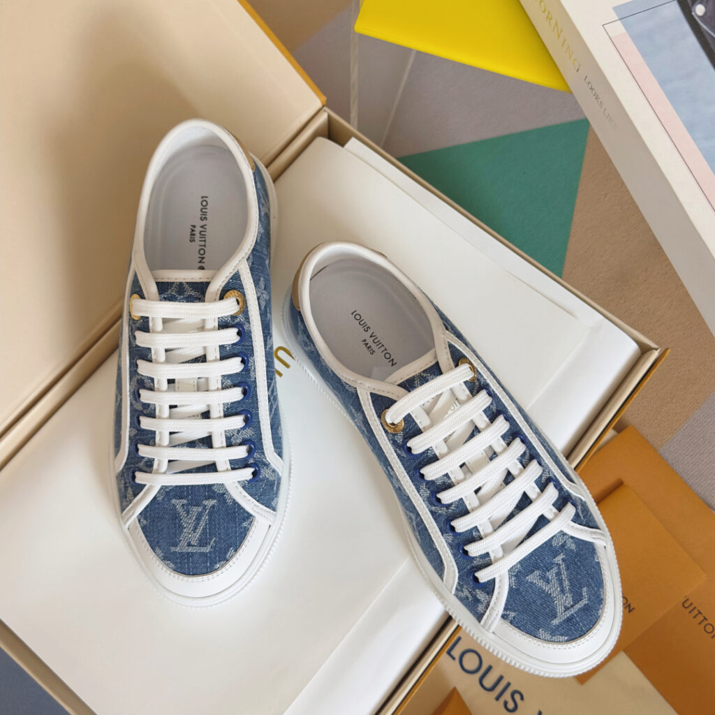 ルイ・ヴィトン LV Lagoon レディース ローカット スニーカー