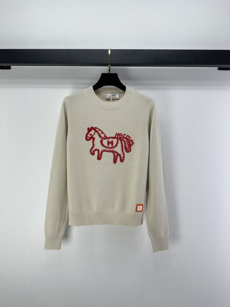 エルメス「Hermès」春季新作ラウンドネックスウェット