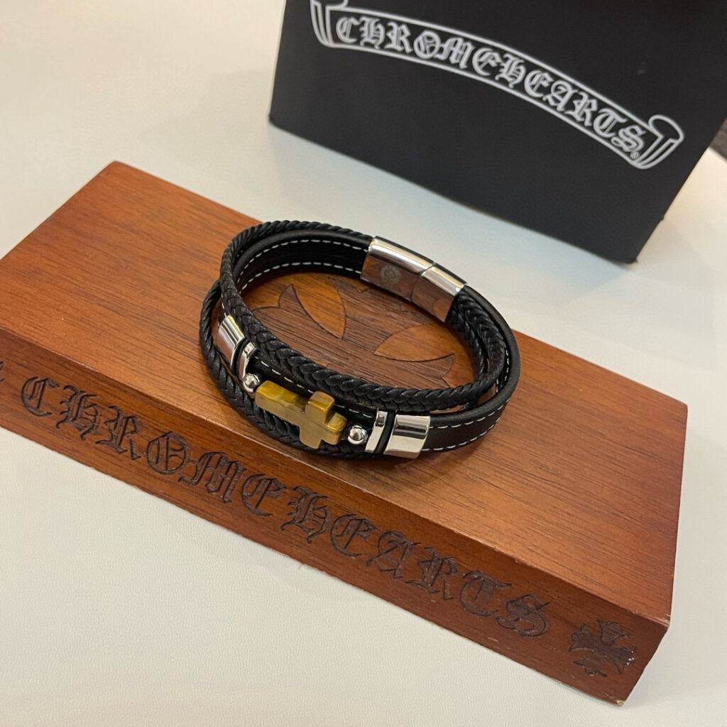 クロムハーツ「Chrome Hearts」ブレスレット - ヴィンテージ＆ロックテイスト ペア用