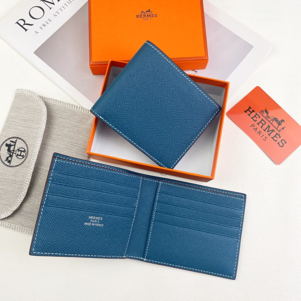 【厳選新入荷】エルメス H Sellier クラシック二つ折り短財布「ラグジュアリー普段携帯ウォレット」