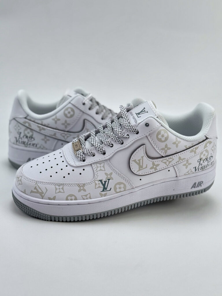 ルイ・ヴィトン x ナイキ Air Force 1 Low 限定クラシック ローカットコラボトレンドスニーカー「LV Nike」