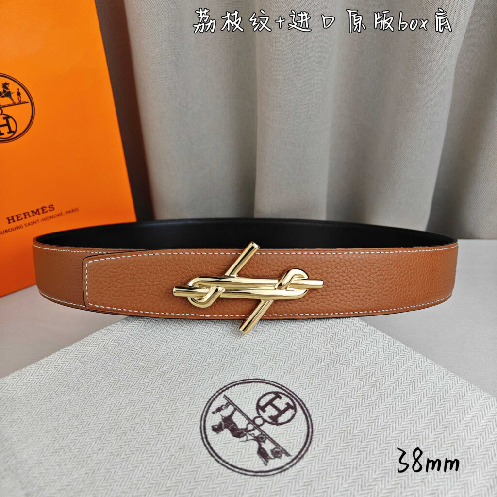 【限定入荷】Hermès フレンチ紳士ベルト「全長約 100cm」