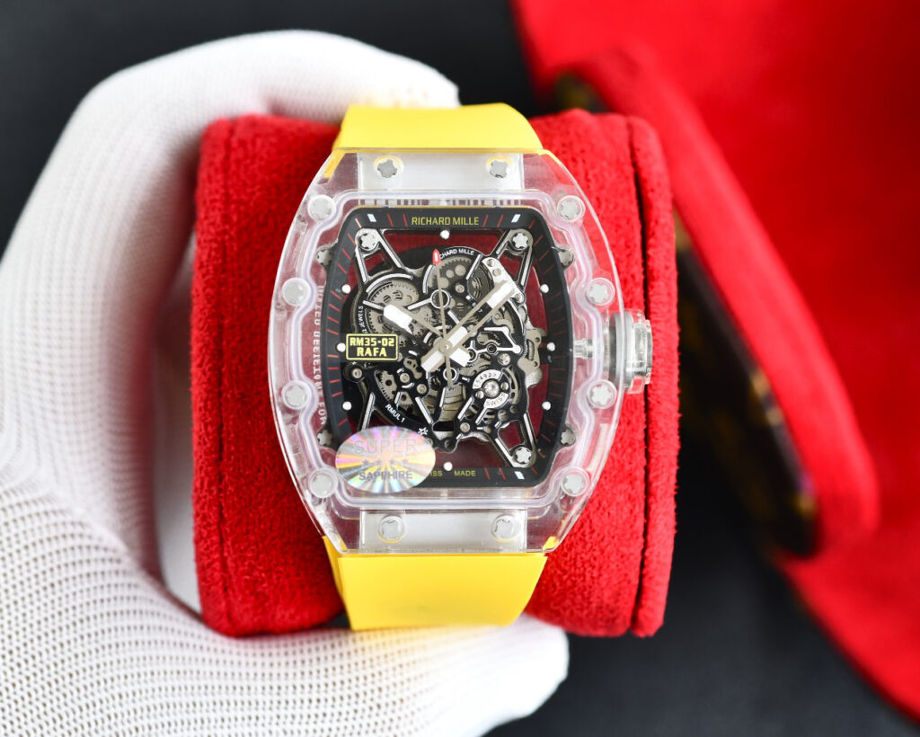 リシャール・ミル［Richard Mille］RM35-02 クリスタル クロノグラフ 腕時計49.94×44.50mm