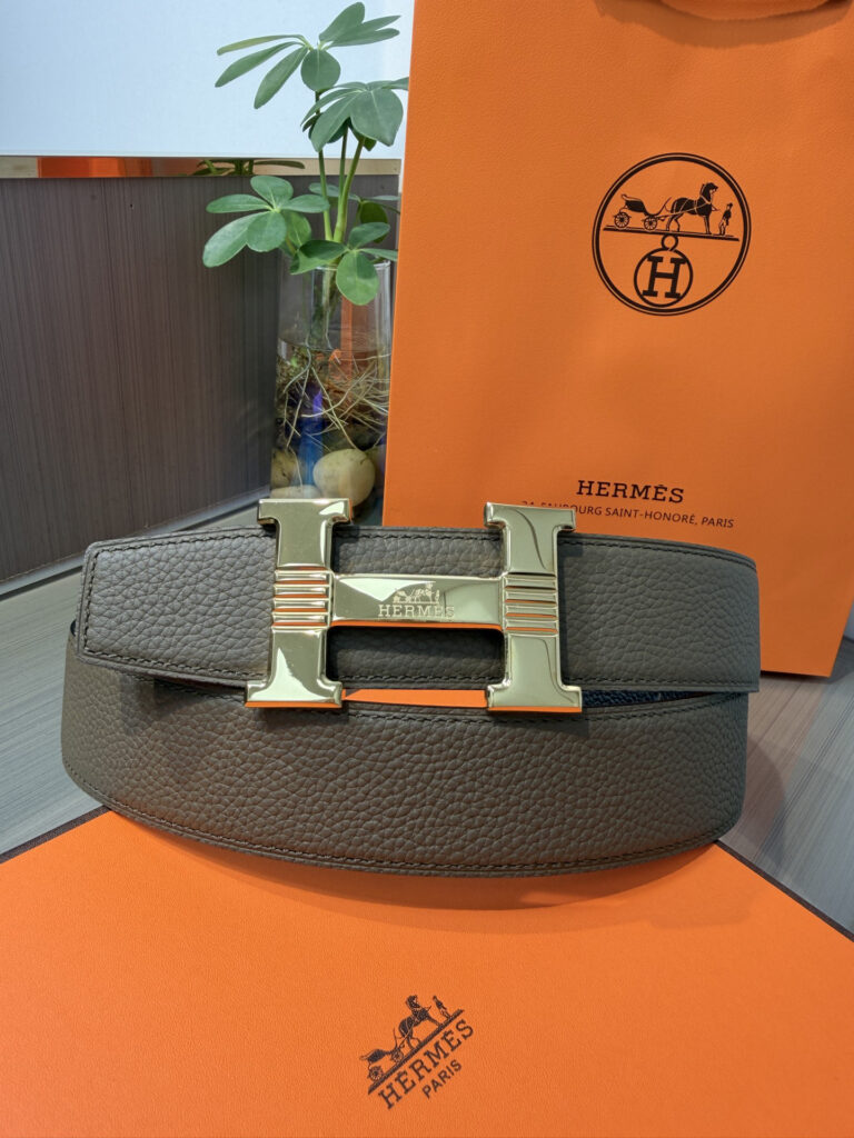 【限定入荷】Hermès フレンチ紳士ベルト「全長約 100cm」