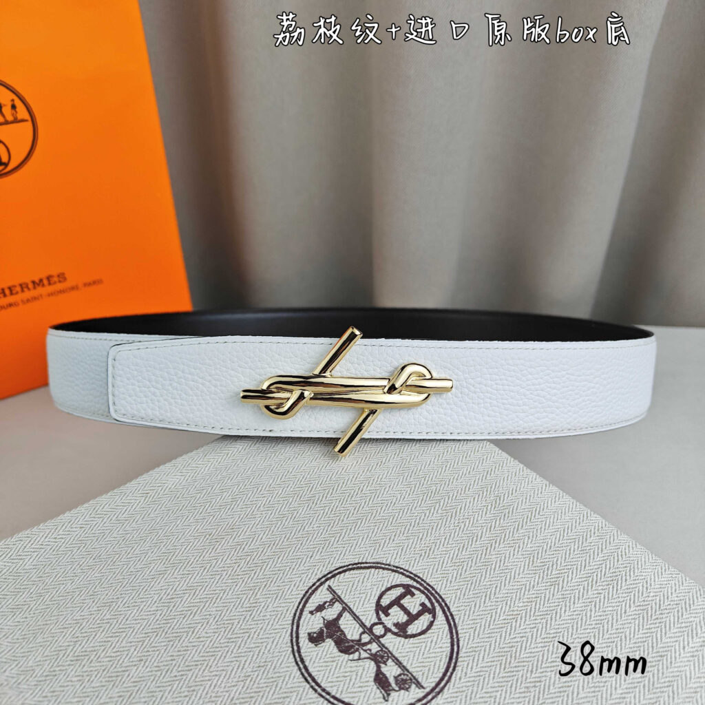 【限定入荷】Hermès フレンチ紳士ベルト「全長約 100cm」