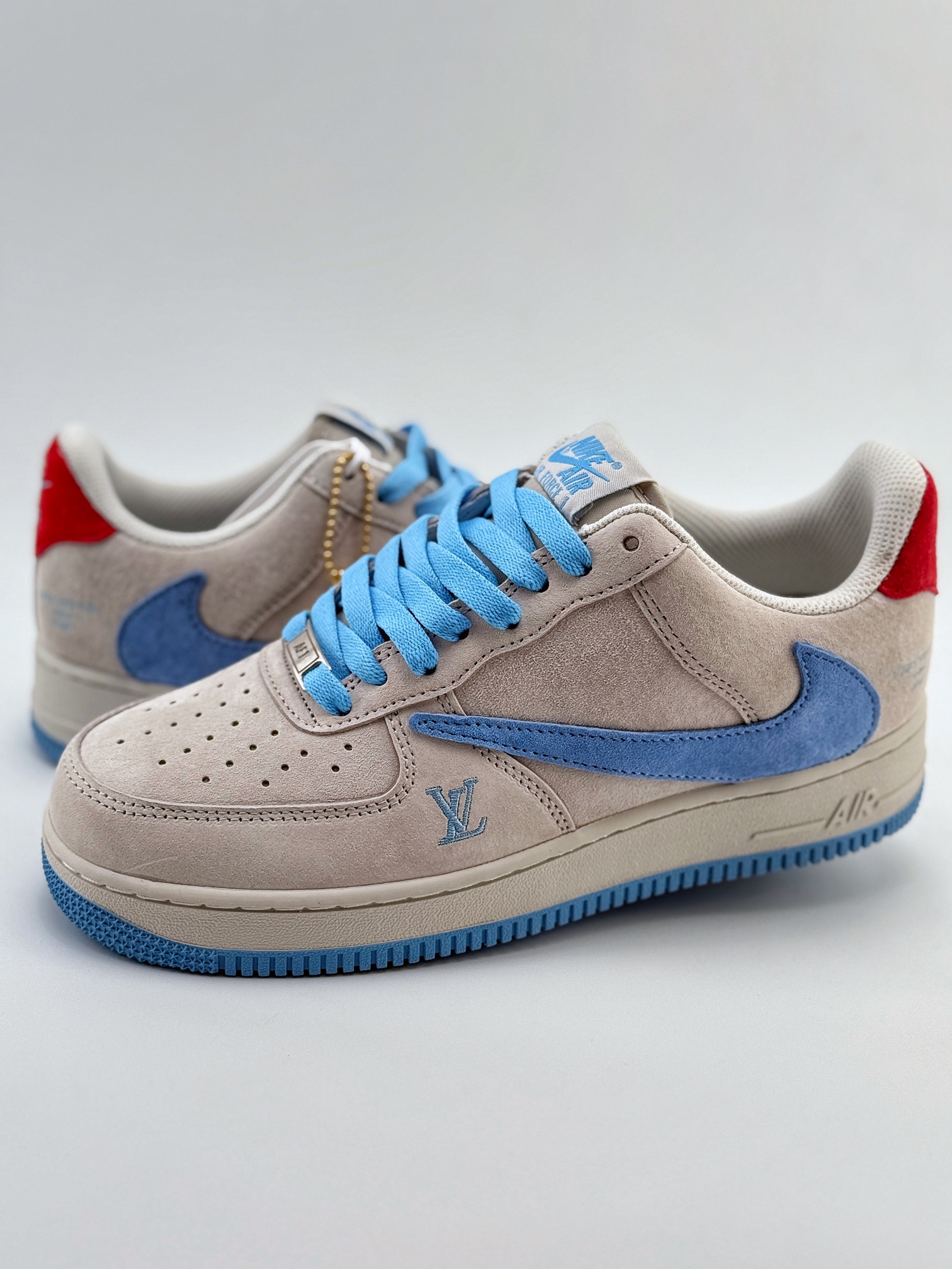 ルイ・ヴィトン x ナイキ Air Force 1 Low 限定クラシック ローカットコラボトレンドスニーカー「LV Nike」