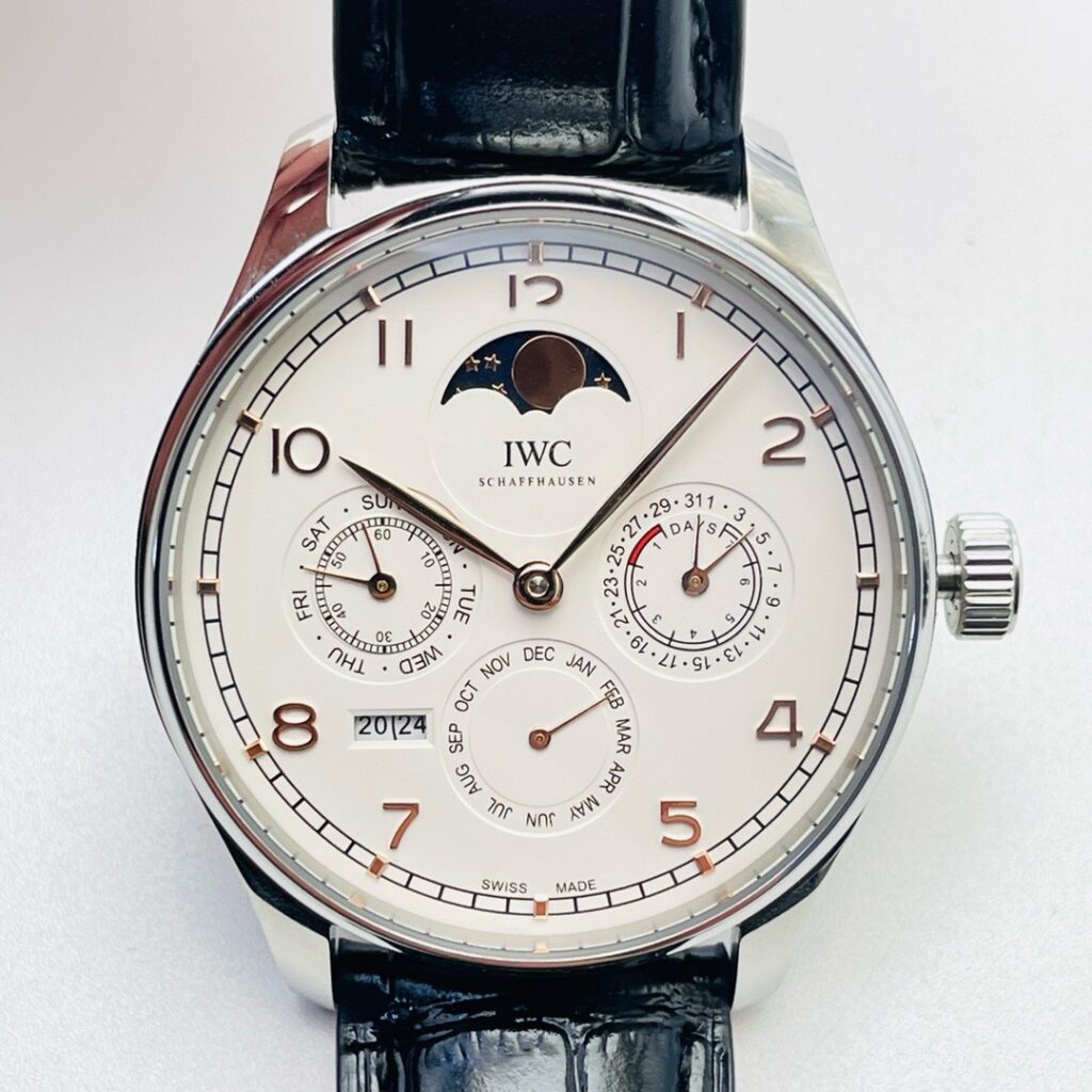 アイ・ダブリュー・シー「IWC」ポルトギーゼ パーペチュアルカレンダー 腕時計 42mm