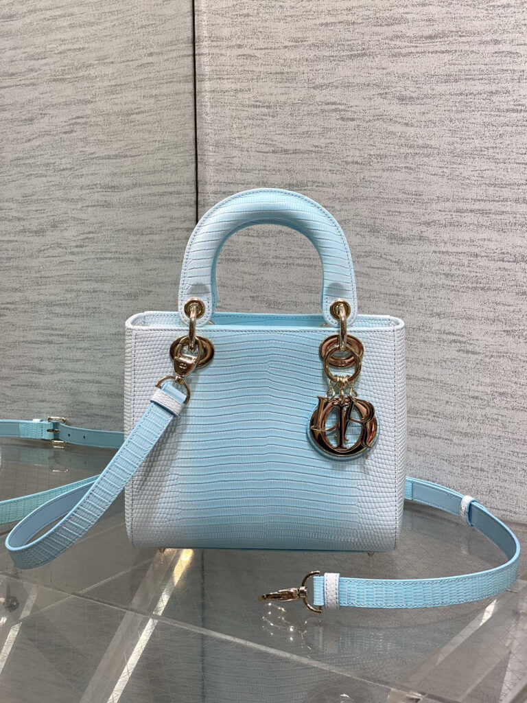 ディオール「Dior」レディ ディオール クアトロ エキゾチックリザードレザー スペシャルエディションバッグ