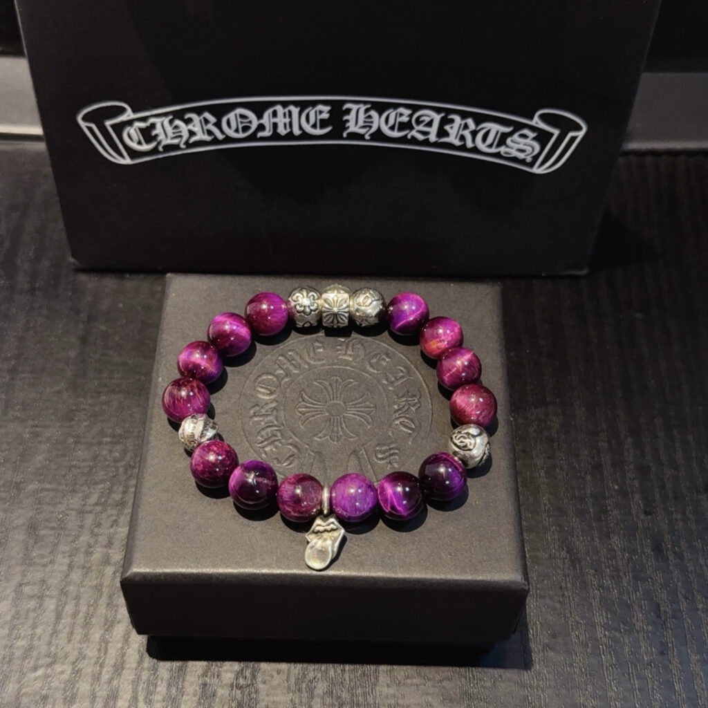 クロムハーツ「Chrome Hearts」ブレスレット - ヴィンテージ＆ロックテイスト ペア用