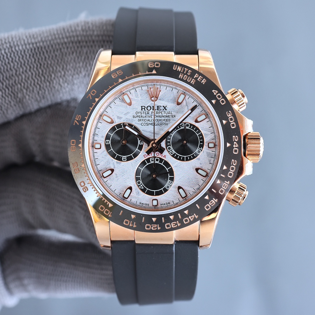 ロレックス「Rolex」コスモグラフ デイトナ パンダダイヤル メンズウォッチ 40MM
