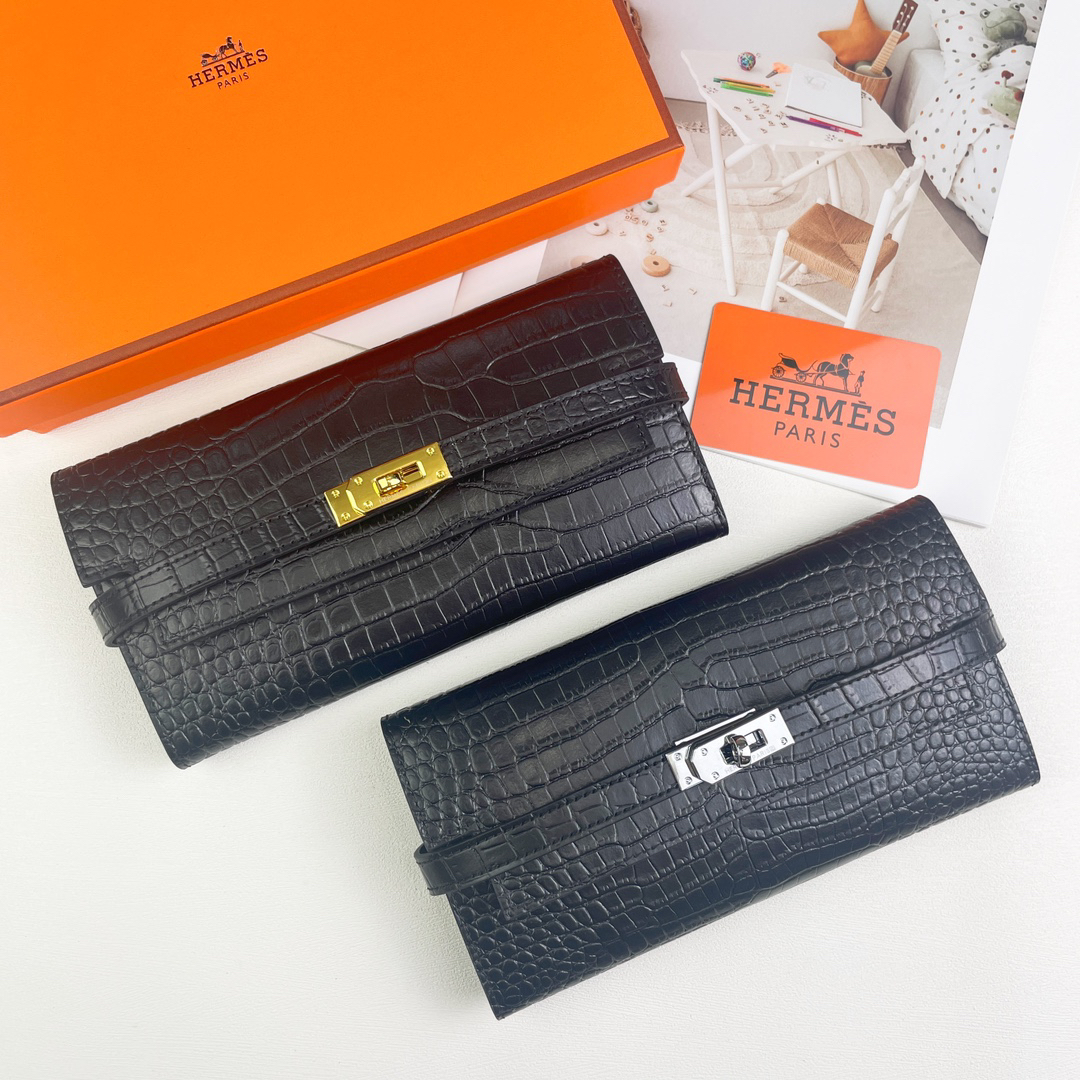 エルメス「Hermès」ケリー ロングウォレット