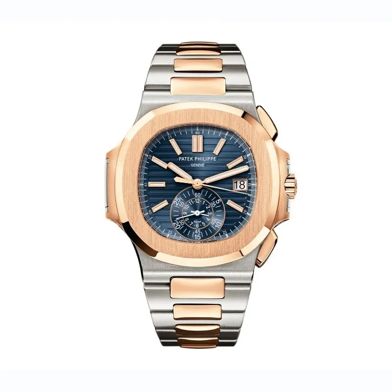 パテック フィリップ「Patek Philippe」ナチュラル 5980 クロノグラフ メンズウォッチ46MM