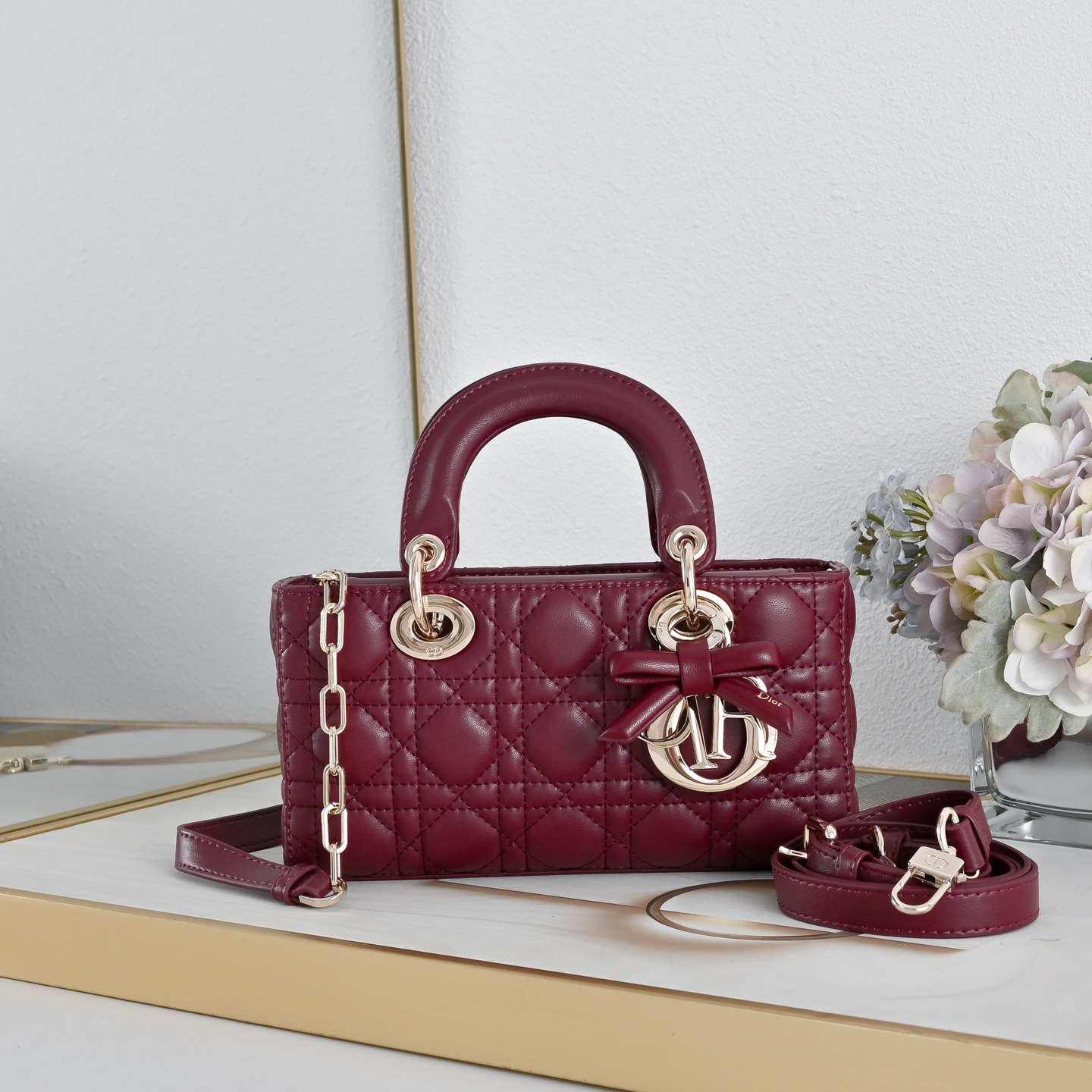 【入手困難品】ディオール レディ ディージョイ ハンドバッグ「Lady D‑Joy Bag」