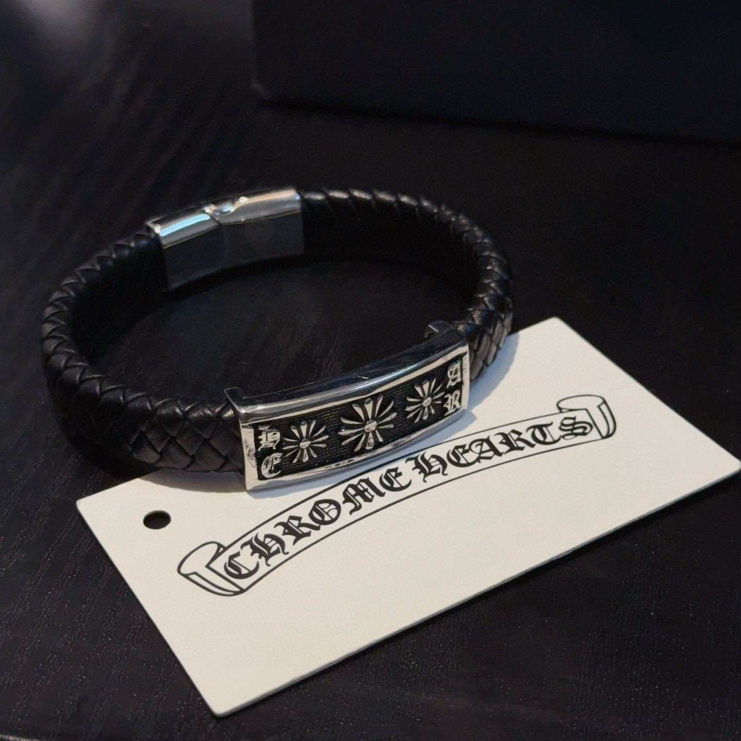 クロムハーツ「Chrome Hearts」ブレスレット - ヴィンテージ&ロックテイスト ペア用