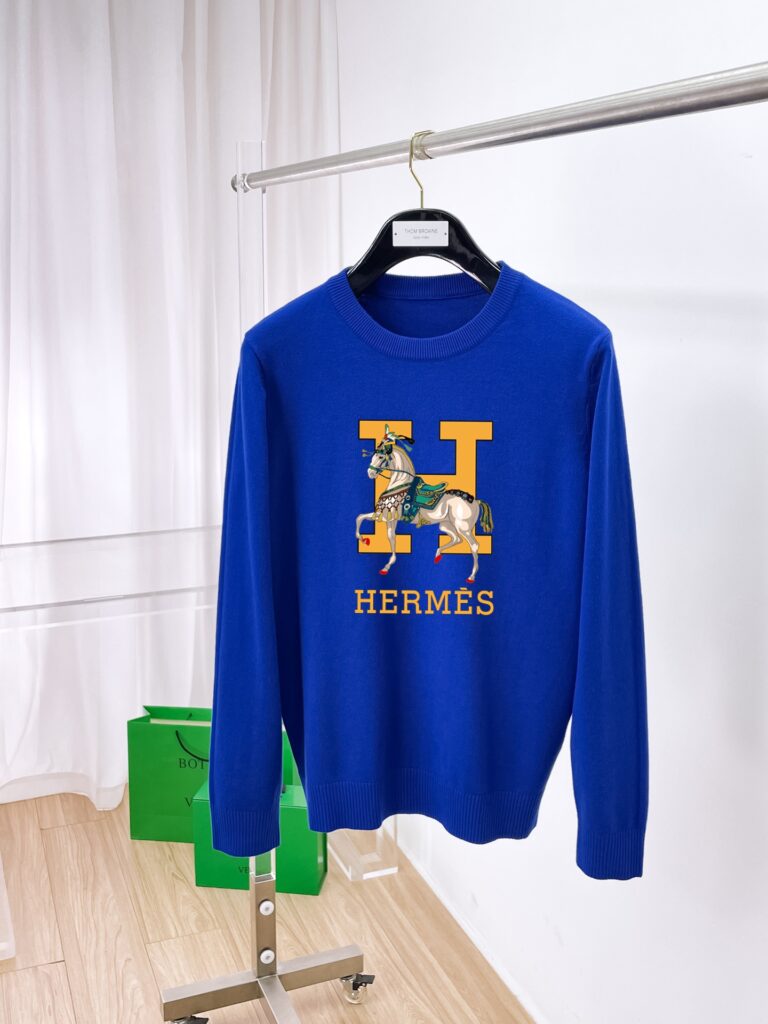 エルメス「Hermès」春季新作ラウンドネックスウェット