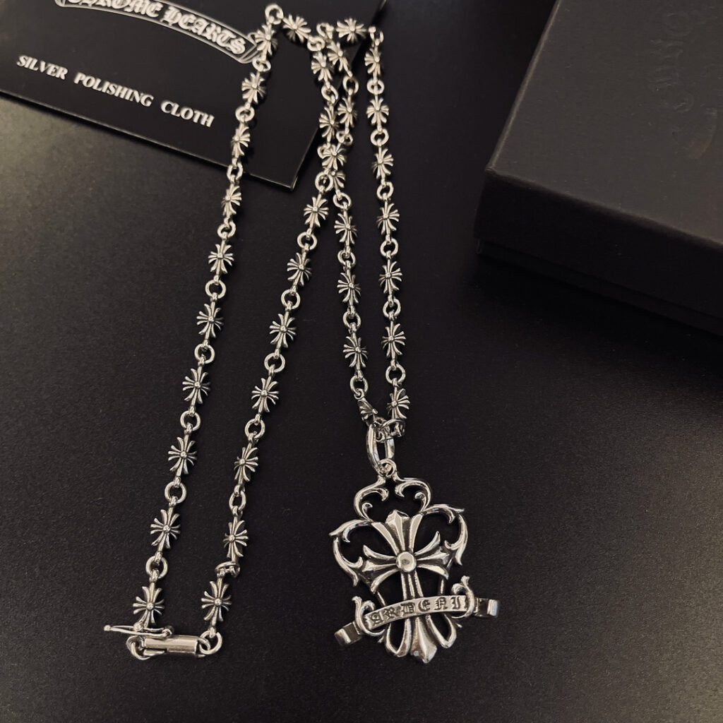 クロムハーツ「Chrome Hearts」シンプルペンダントネックレス - ユニセックス