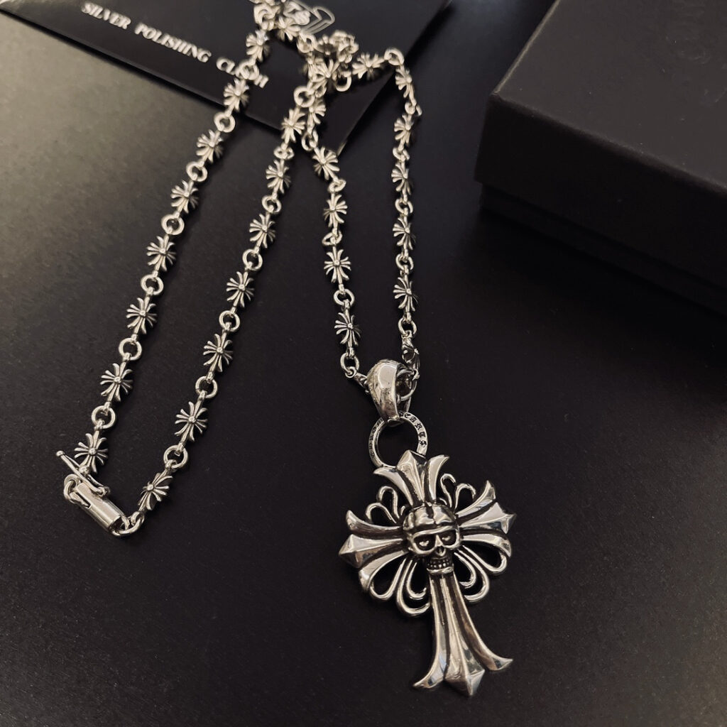 クロムハーツ「Chrome Hearts」シンプルペンダントネックレス - ユニセックス