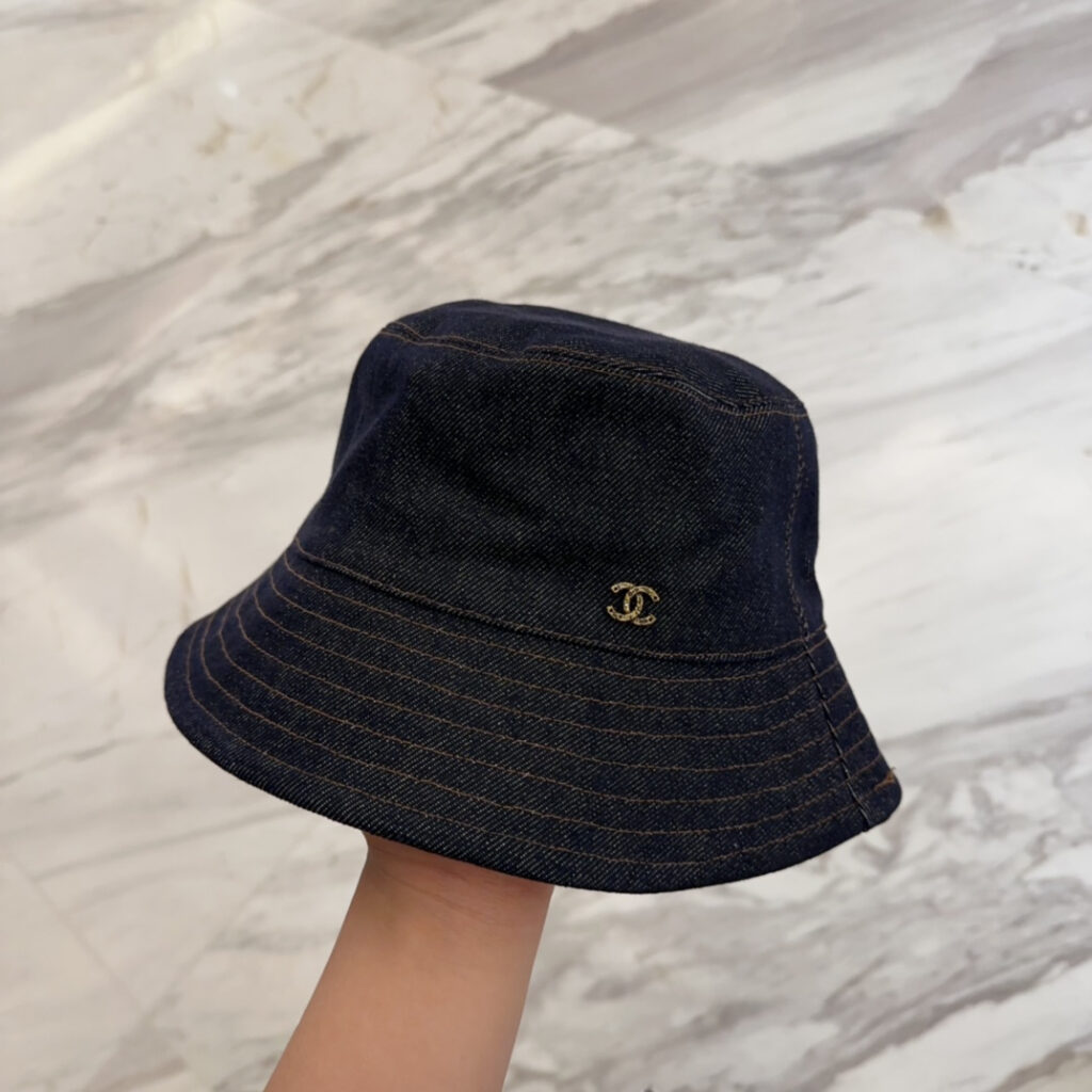 シャネル「Chanel」デニム リバーシブル バケットハット ハット