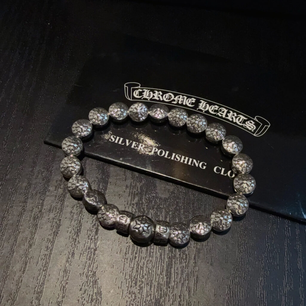クロムハーツ「Chrome Hearts」ブレスレット - ヴィンテージ＆ロックテイスト ペア用