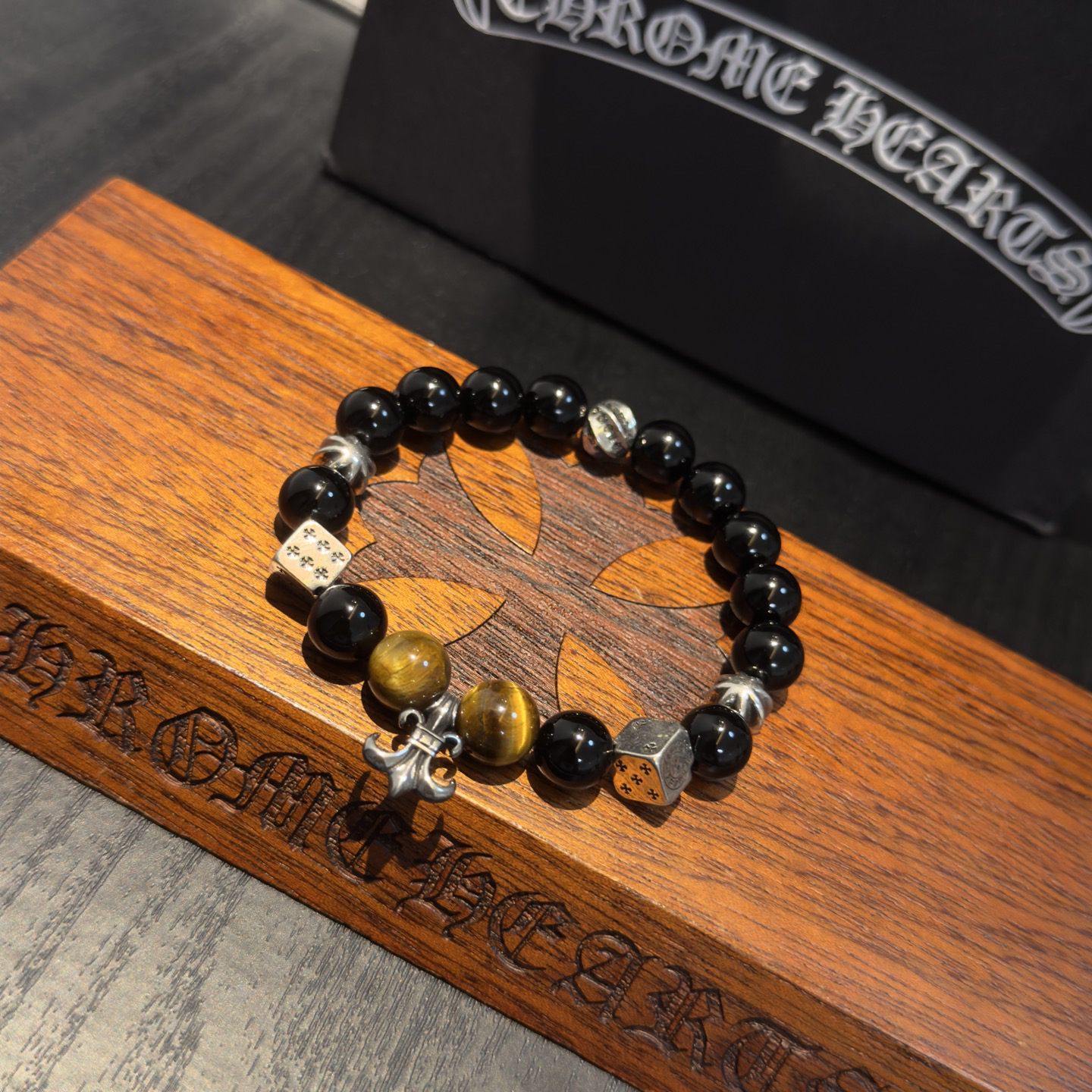 クロムハーツ「Chrome Hearts」ブレスレット - ヴィンテージ&ロックテイスト ペア用