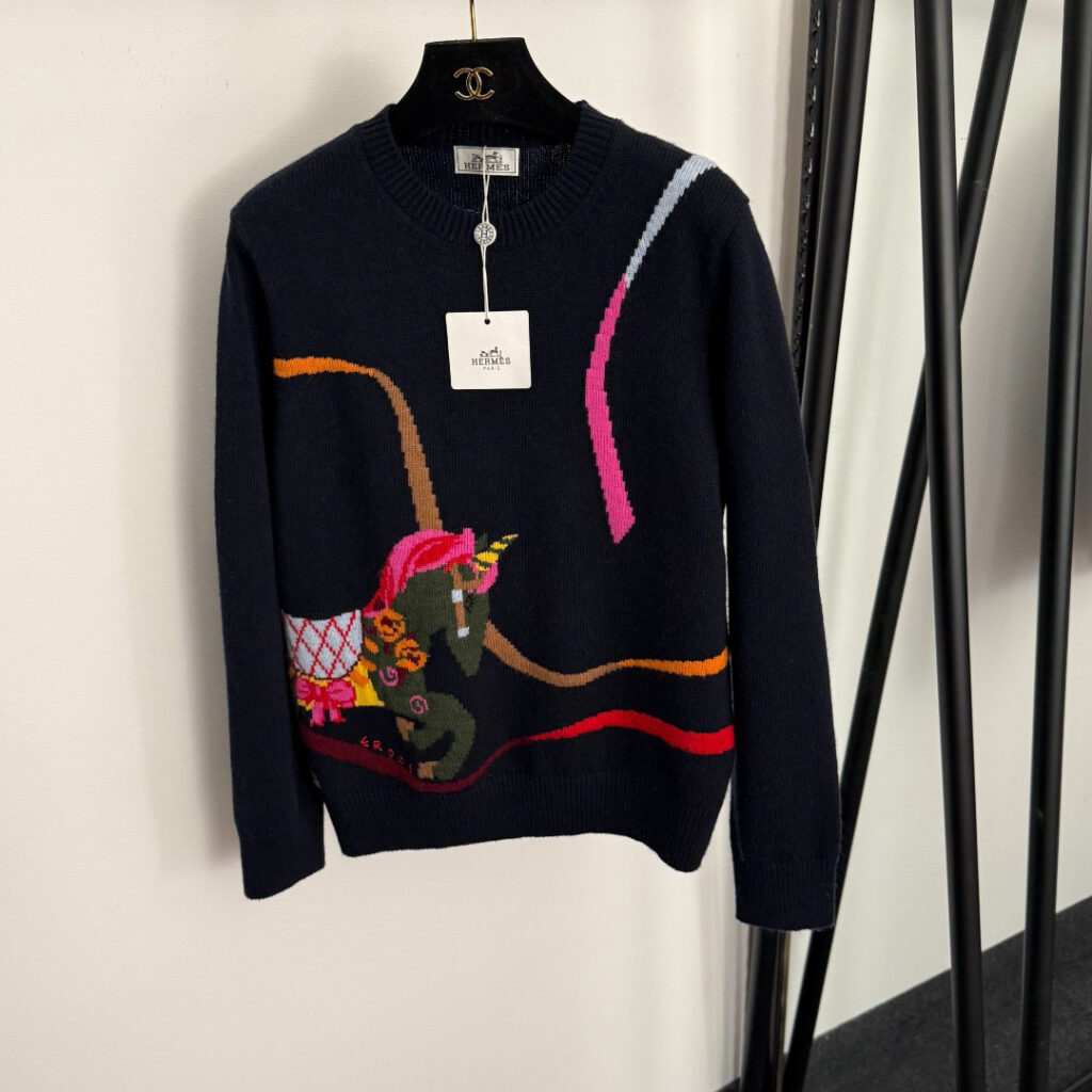 エルメス「Hermès」春季新作ラウンドネックスウェット