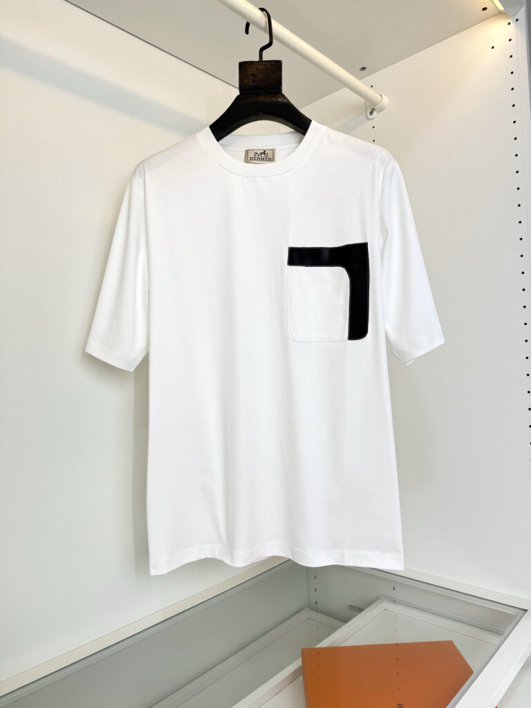エルメス「Hermès」 クルーネックTシャツ 軽やかな着心地 春夏新作