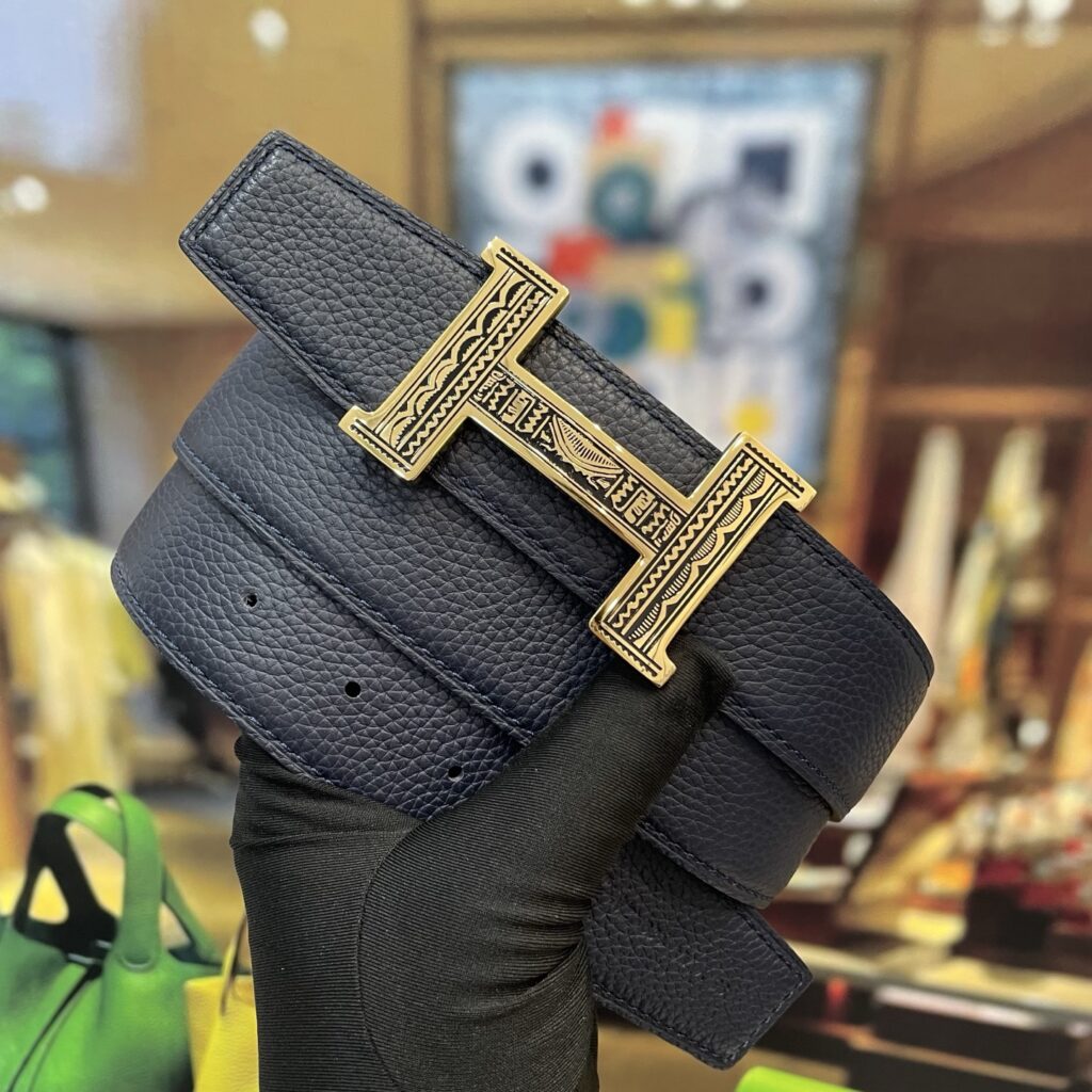 【限定入荷】Hermès フレンチ紳士ベルト「全長約 100cm」