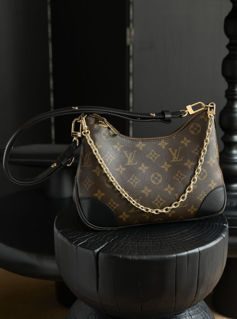 ルイ・ヴィトン「Louis Vuitton」ブーローニュ モノグラム ブラック ハンドバッグ