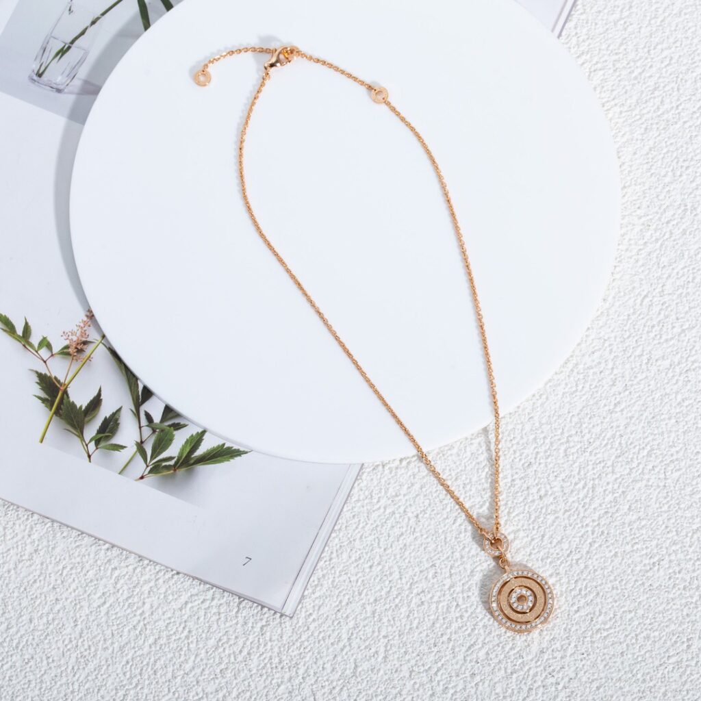 ブルガリ「Bvlgari」フォーチュン ホイール ネックレス40-45cm