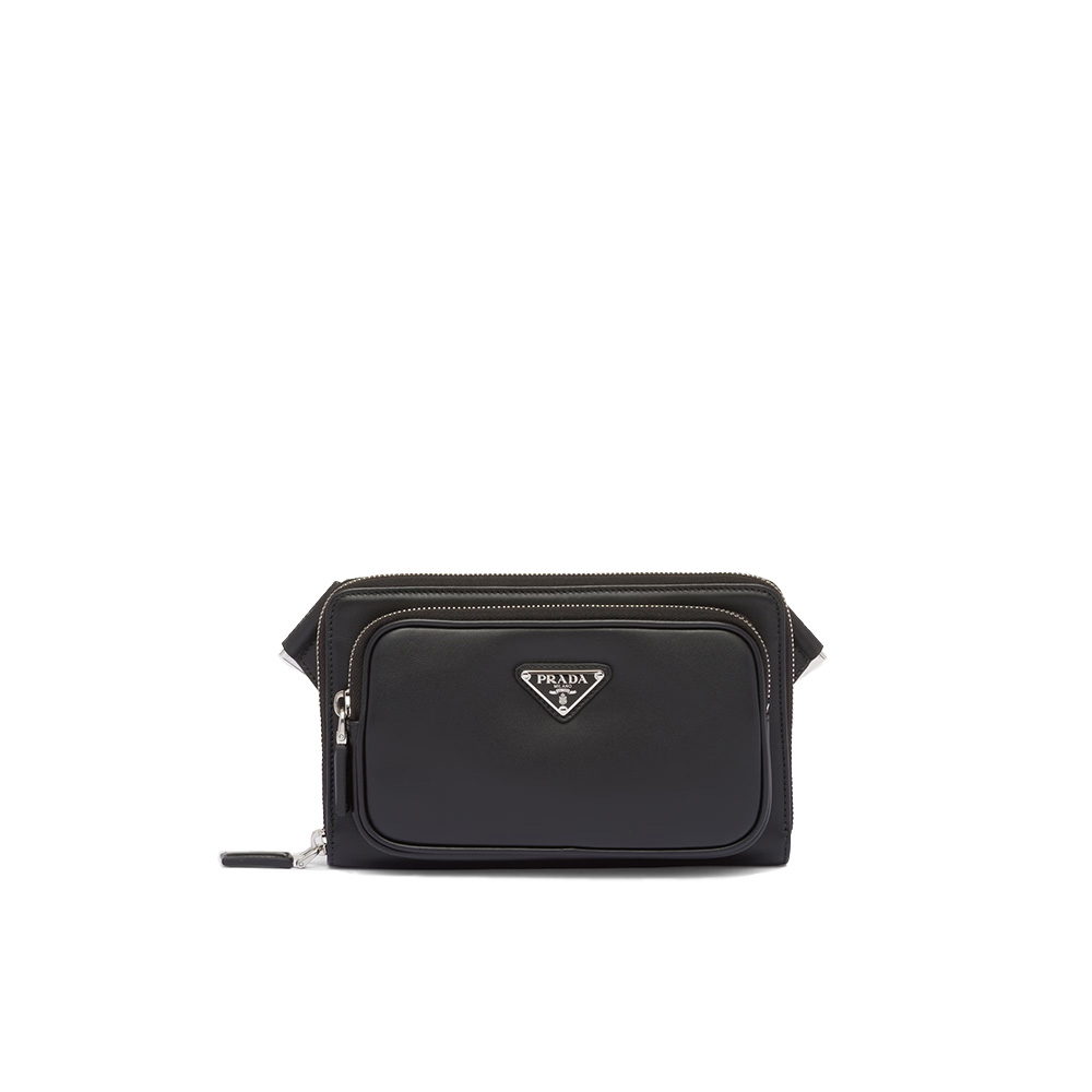 プラダ「PRADA」レザー ベルトバッグ