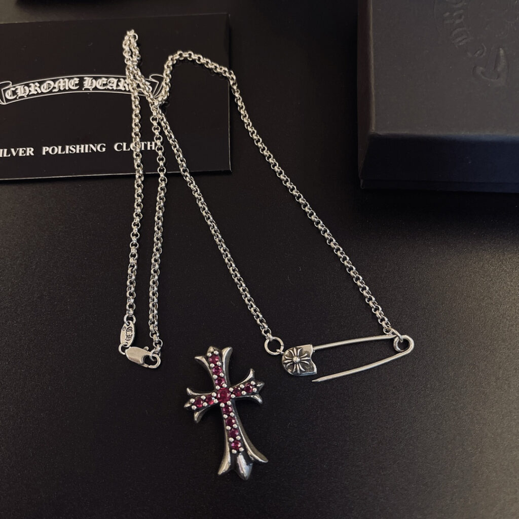 クロムハーツ「Chrome Hearts」シンプルペンダントネックレス - ユニセックス