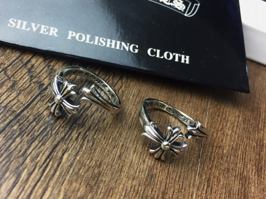 クロムハーツ「Chrome Hearts」クラシックヴィンテージ&モダンリング - フリーサイズ
