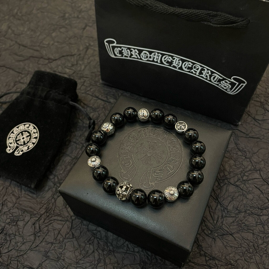 クロムハーツ「Chrome Hearts」ブレスレット - ヴィンテージ&ロックテイスト ペア用