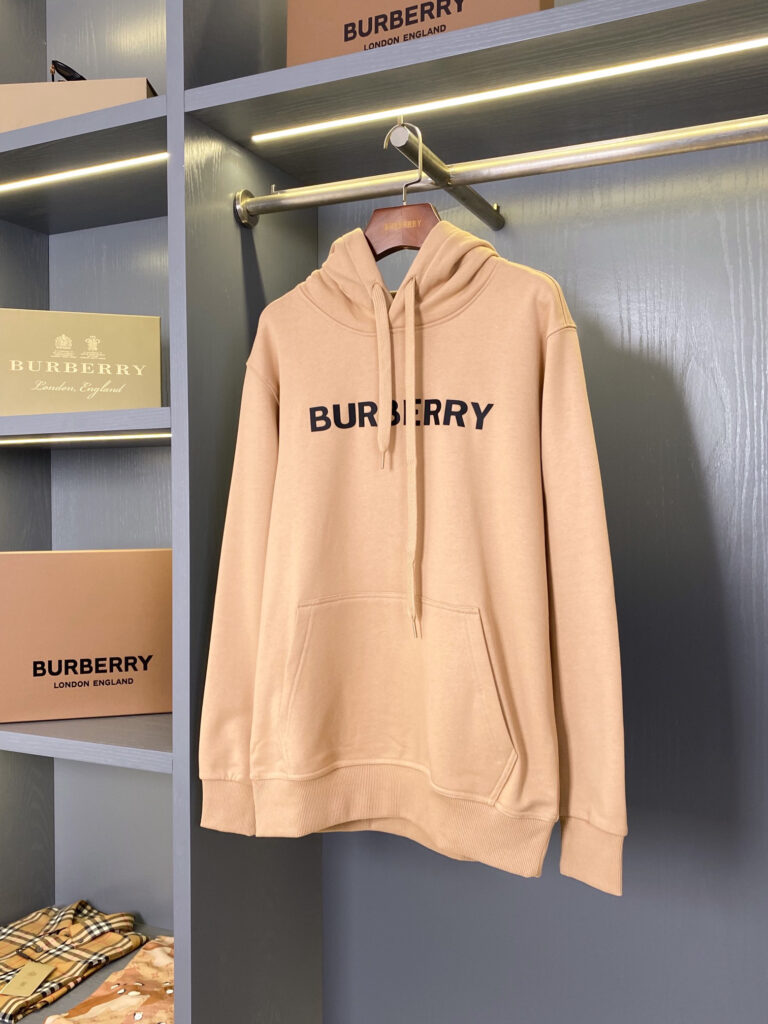 バーバリー［Burberry］Logo-Print綿パーカー