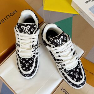 ルイ・ヴィトン「LV Trainer」クラシックシリーズ ファッショントレンドカジュアルスニーカー