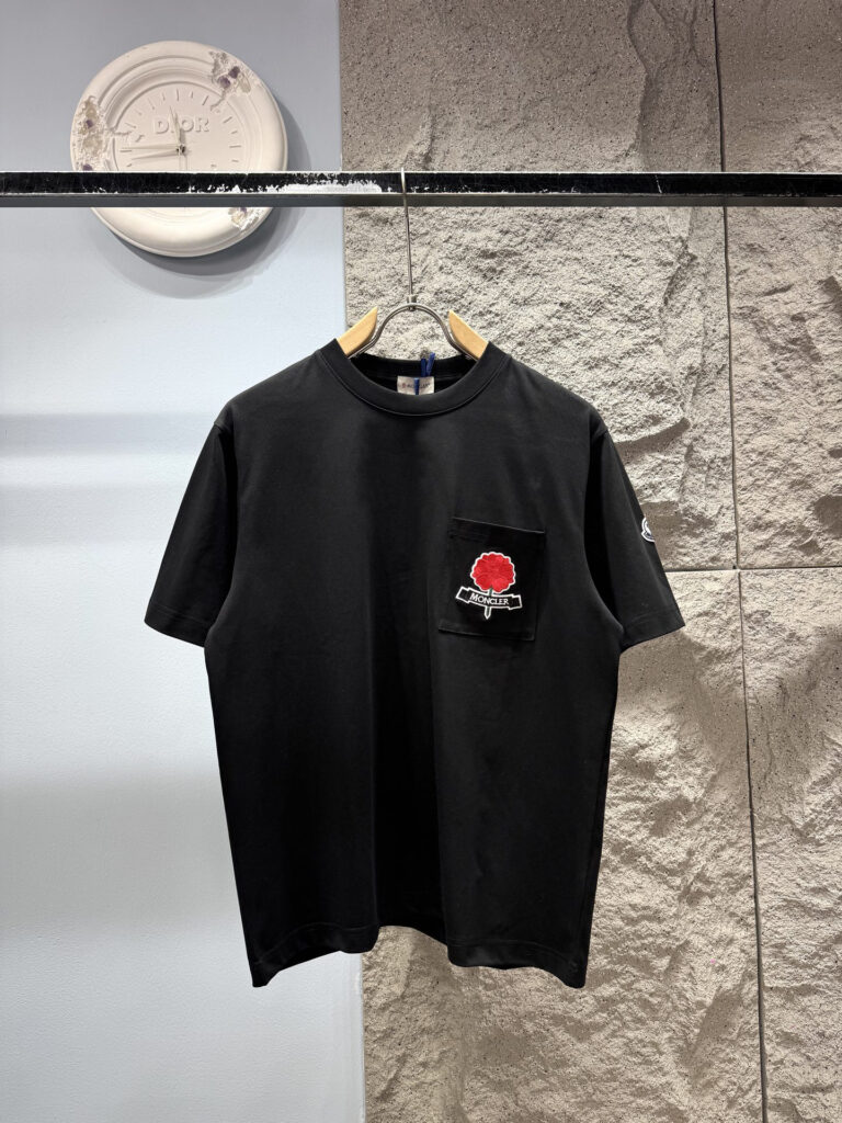 モンクレール「Moncler」 2026年春夏 コットンTシャツ クルーネック