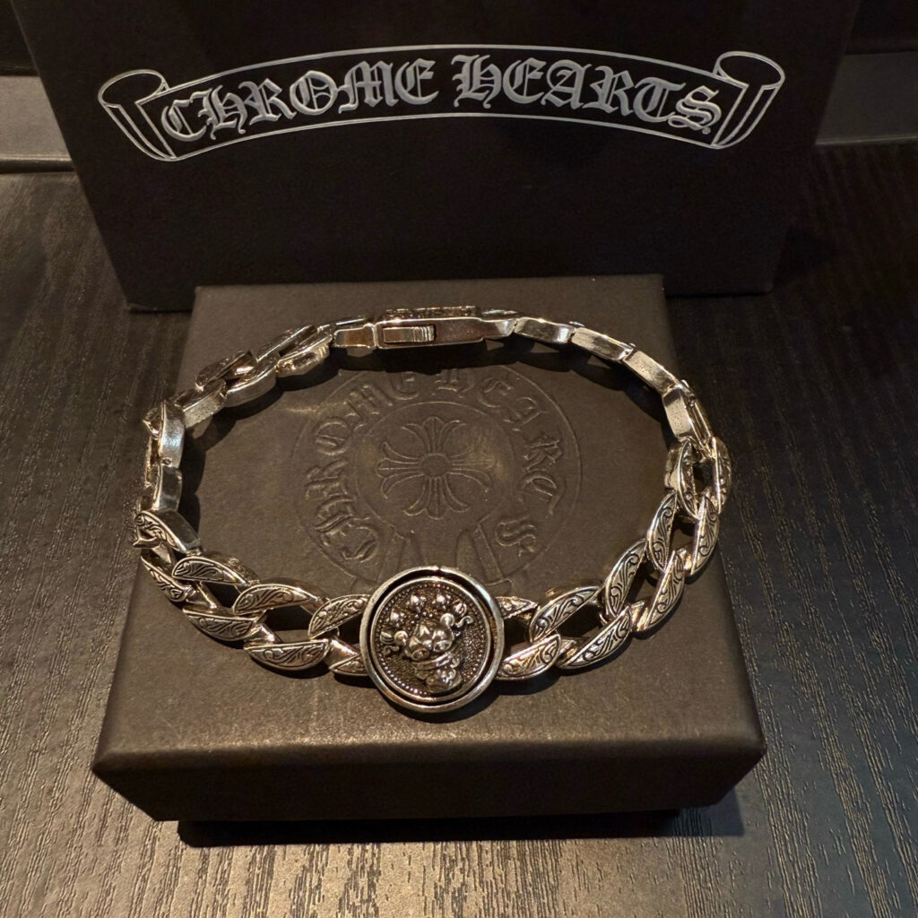 クロムハーツ「Chrome Hearts」ブレスレット - ヴィンテージ＆ロックテイスト ペア用